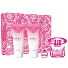 Versace Set Brit Cristal Absolut 100ml Edp + 5 Ml Edp Body Lotion 100ml+