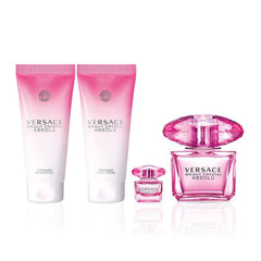 Versace Set Brit Cristal Absolut 100ml Edp + 5 Ml Edp Body Lotion 100ml+