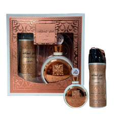 Set Lataffa Fakhar Woman Edp 100ml +Des Spray 200ml