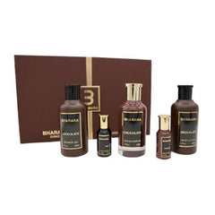 Set Bharara Chocolate 100ml +10ml +Body Lotion 200 + Shower 200ML